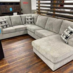 U SHAPED SECTIONAL COUCH SAME DAY DELIVERY By ASHLEY 