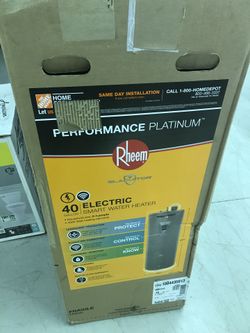 Rheem 40gal Electric smart water heater