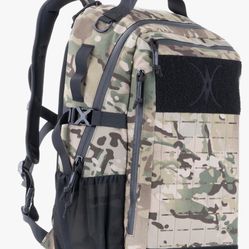 Urban Tactical Backpack Laser-Cut MOLLE Daypack Commuter Bag for EDC,Travel, Work,Hiking for Men Women