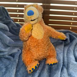 Rare Bear In the Big Blue House Bank