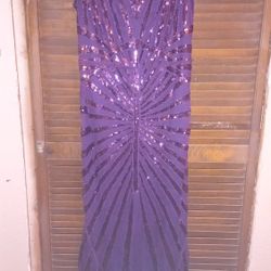 Formal Purple Plum Dress 