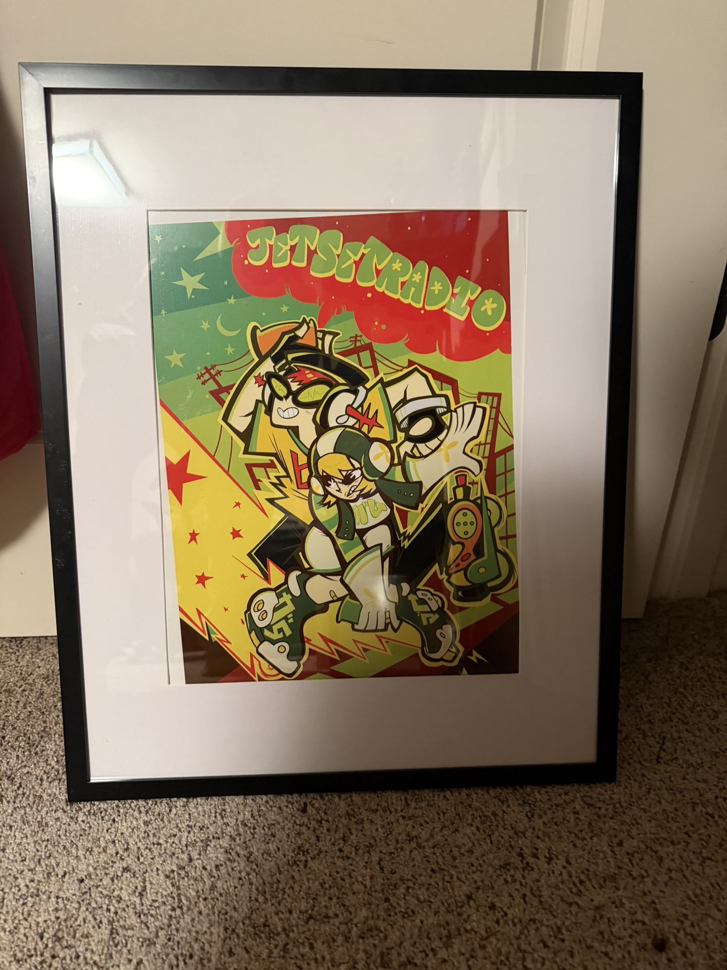 Jet Set Radio Framed Poster