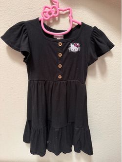 Hello Kitty Black Dress  size 6
