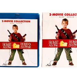 Home Alone /Home Alone 2: Lost in New York Blu-ray 2 Disc Set + Digital Like New