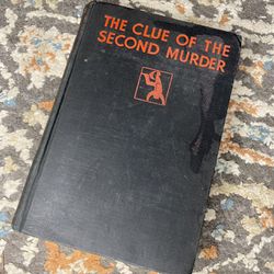Antique FIRST EDITION 1929 The Clue Of The Second Murder by John Stephen Strange