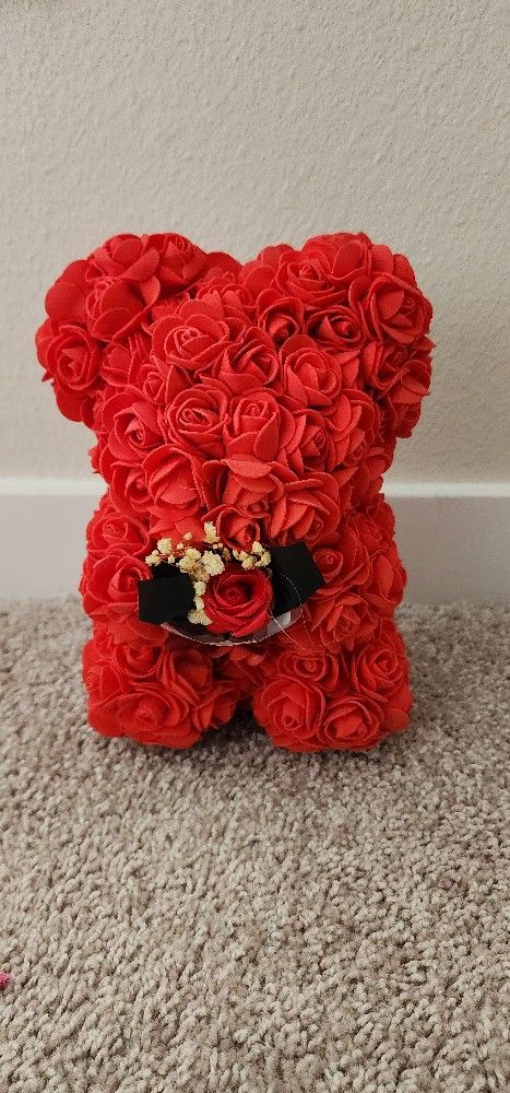 Rose Teddy Bear
