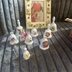 Vintage Set Of Bells From Different States