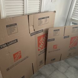 Home Depot Moving Boxes Large and XL