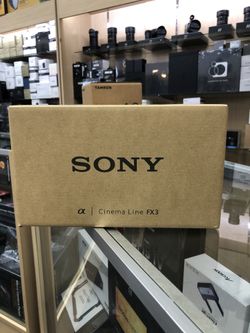 Sony FX3A Full Frame Cinema Camera