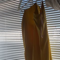 Long Summery Yellow Dress 