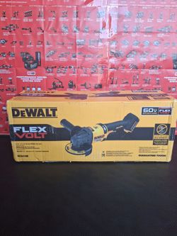 DEWALT FLEX-VOLT 60V MAX CORDLESS BRUSHLESS 4.5-IN. TO 6-IN SMALL ANGLE GRINDER WITH KICKBACK BRAKE ( TOOL ONLY )