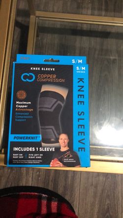 Copper Compression Pro Knee Sleeve S/M