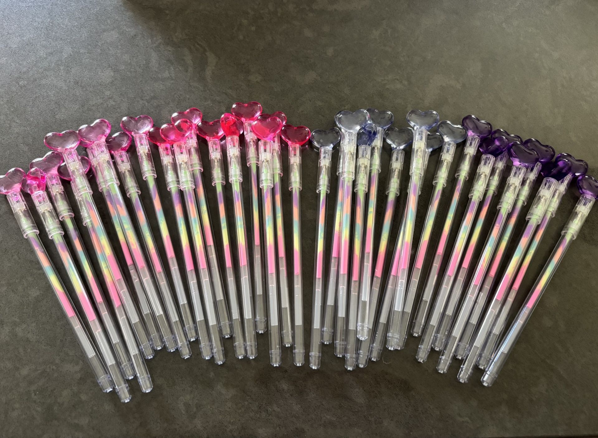 Brand New 35 Piece Heart Pens ( Whole Sale)