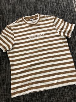 Guess x Sean Wotherspoon stipe shirt