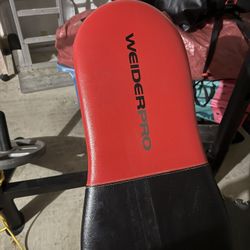 Weight Bench With Weight Bar