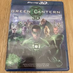Green Lantern 3D Blu-rey