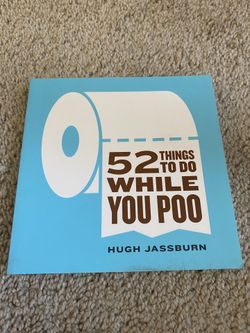 52 Things To Do While You Poo Book