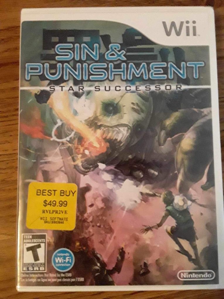 Wii Sin And Punishment New 
