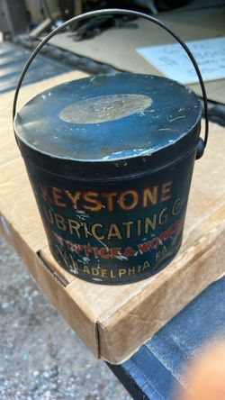 Antique  Keystone  Can