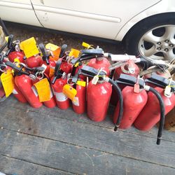 16 Fire Extinguishers