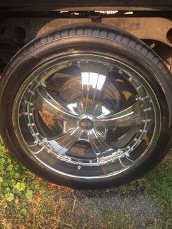 22" wheels 6 lug trade