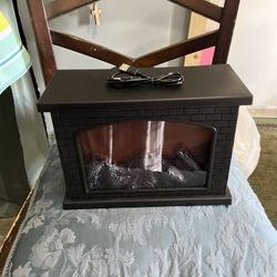 Brand New Fire Place With Battery Or Charger