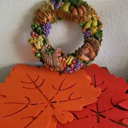 Placemats and Wreath