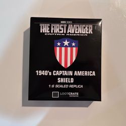 CAPTAIN AMERICA SHIELD 1940s 1:6 Scaled Replica Loot Crate Exclusive LootCrate