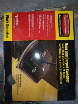 BNIB Rubbermaid Floor Sweeper