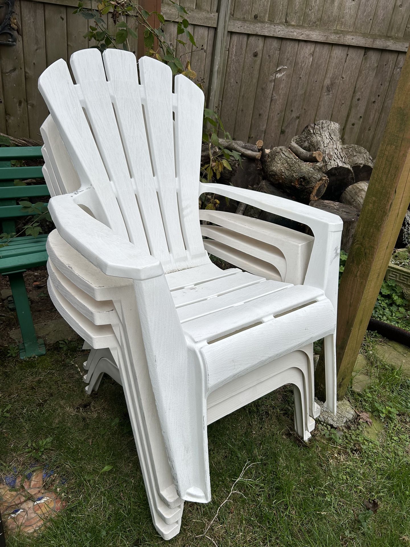 4 Adirondack Chairs