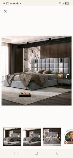 King size bed frame