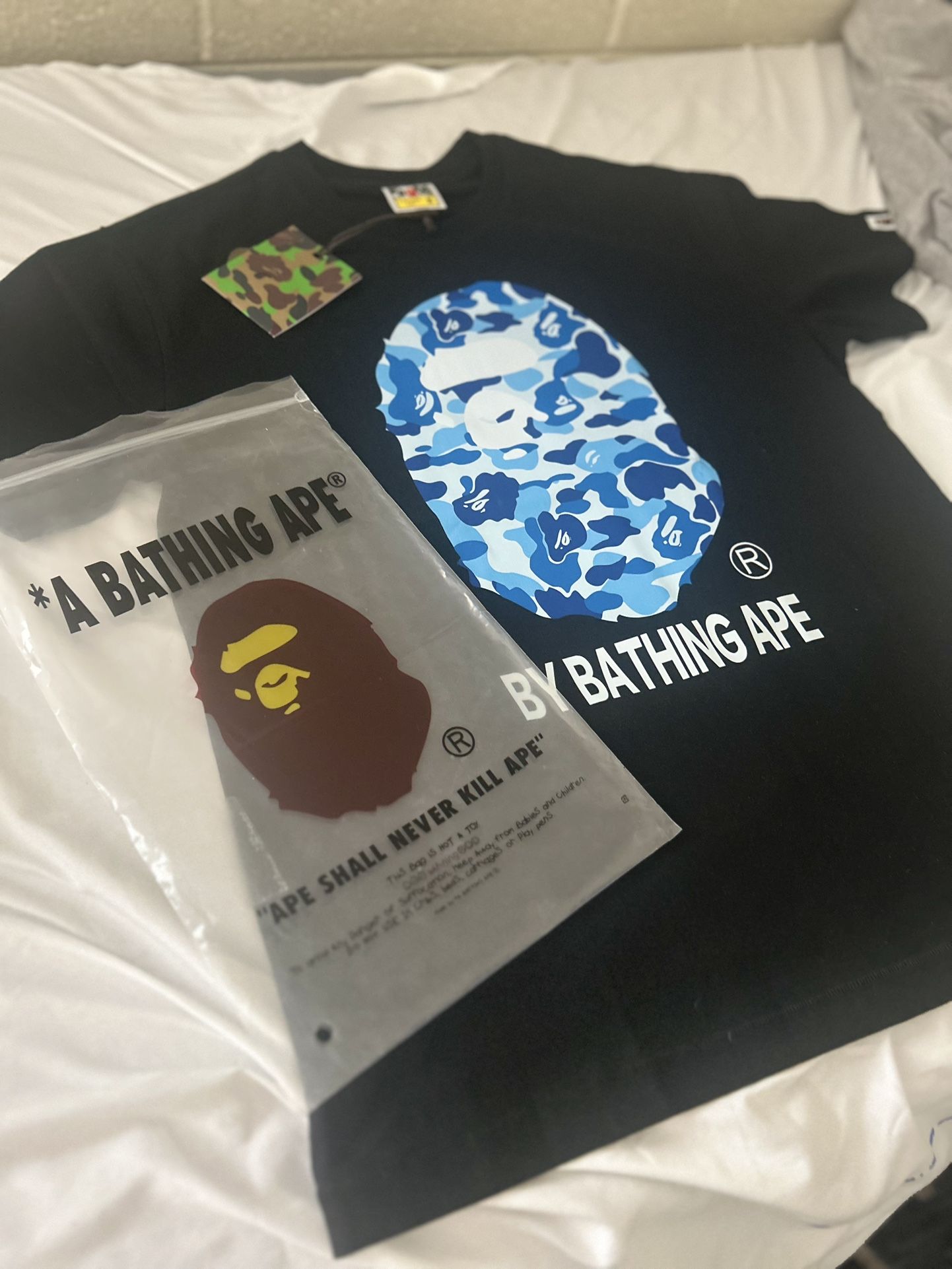bape blue size M