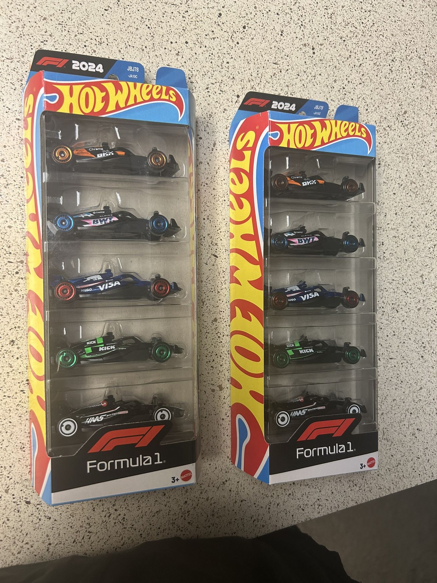 Hot Wheels F1 5 Packs