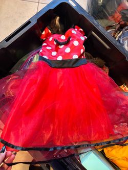 Minnie Mouse Girls Costume Dress