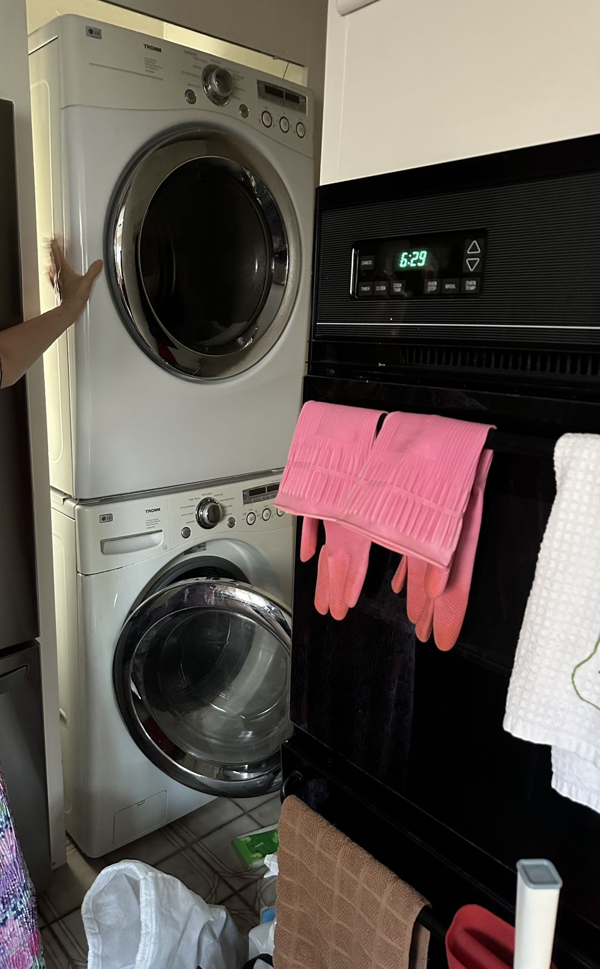 LG washer and dryer