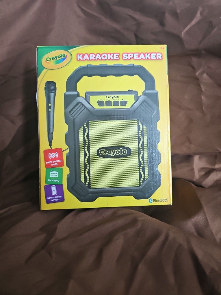 Crayola Karaoke Speaker