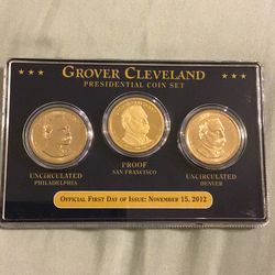 Grover Cleveland Presidential set