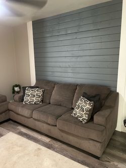 Two piece couch set