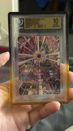 Goku Black SLR Special Leader Rare BT29-086 Beckett 10 Guard Included