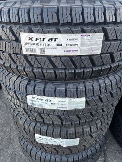 265-60-18 !!! LAUFENN A/T !!! $440 LAS 4 LLANTAS MONTADAS Y BALANCEO INCLUIDO 👌