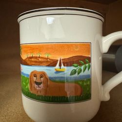 Villeroy & Boch Design Naif, Lion, Mug, Luxembourg