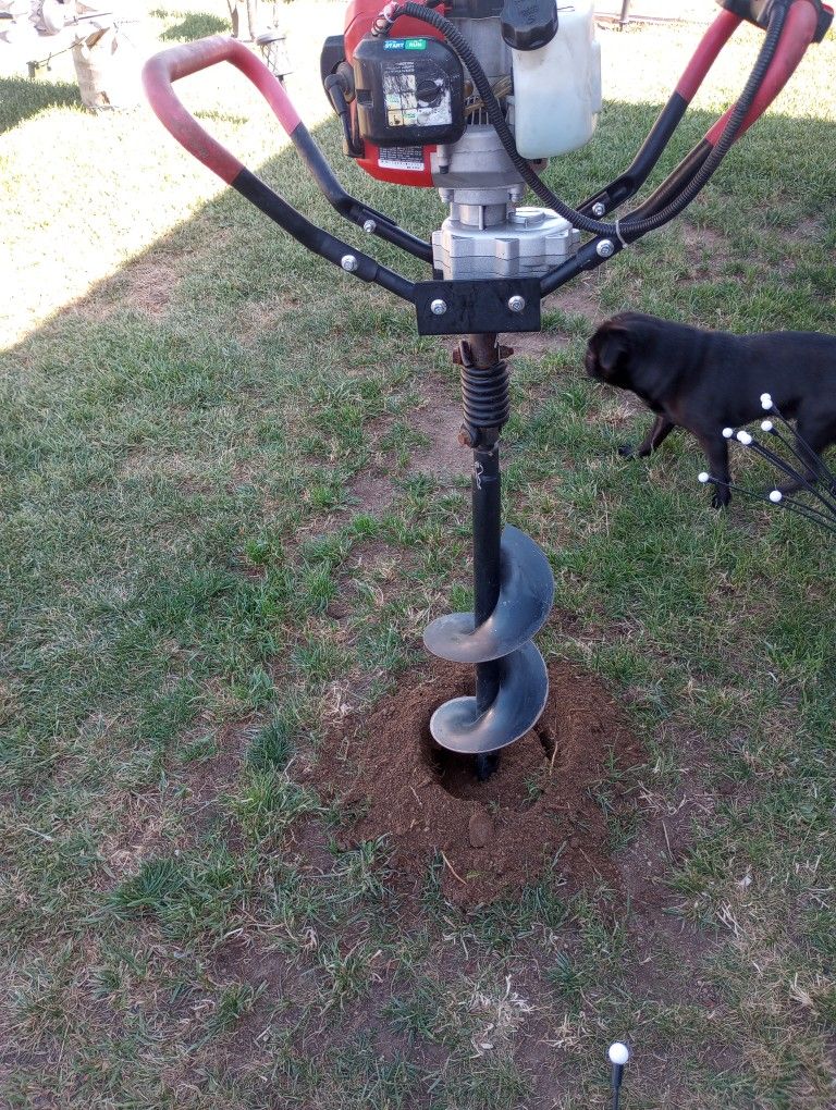Máquina Para Hacer Hoyos En Buenas Condiciones