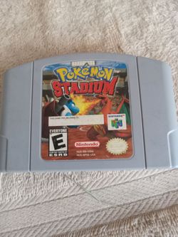 Pokemon stadium 64 Nintendo