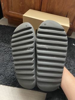 Onyx Black Yezy Slides