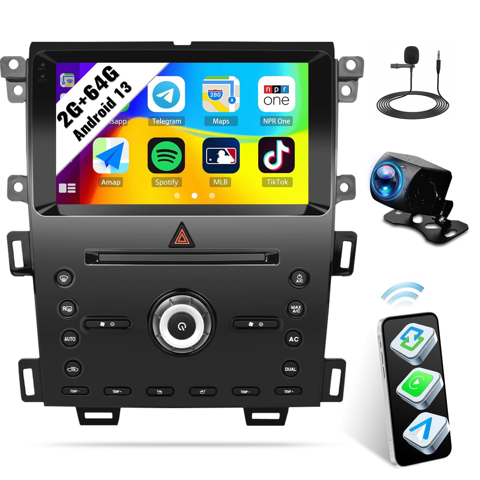SIXWIN Android Car Stereo READ DESCRIPTION