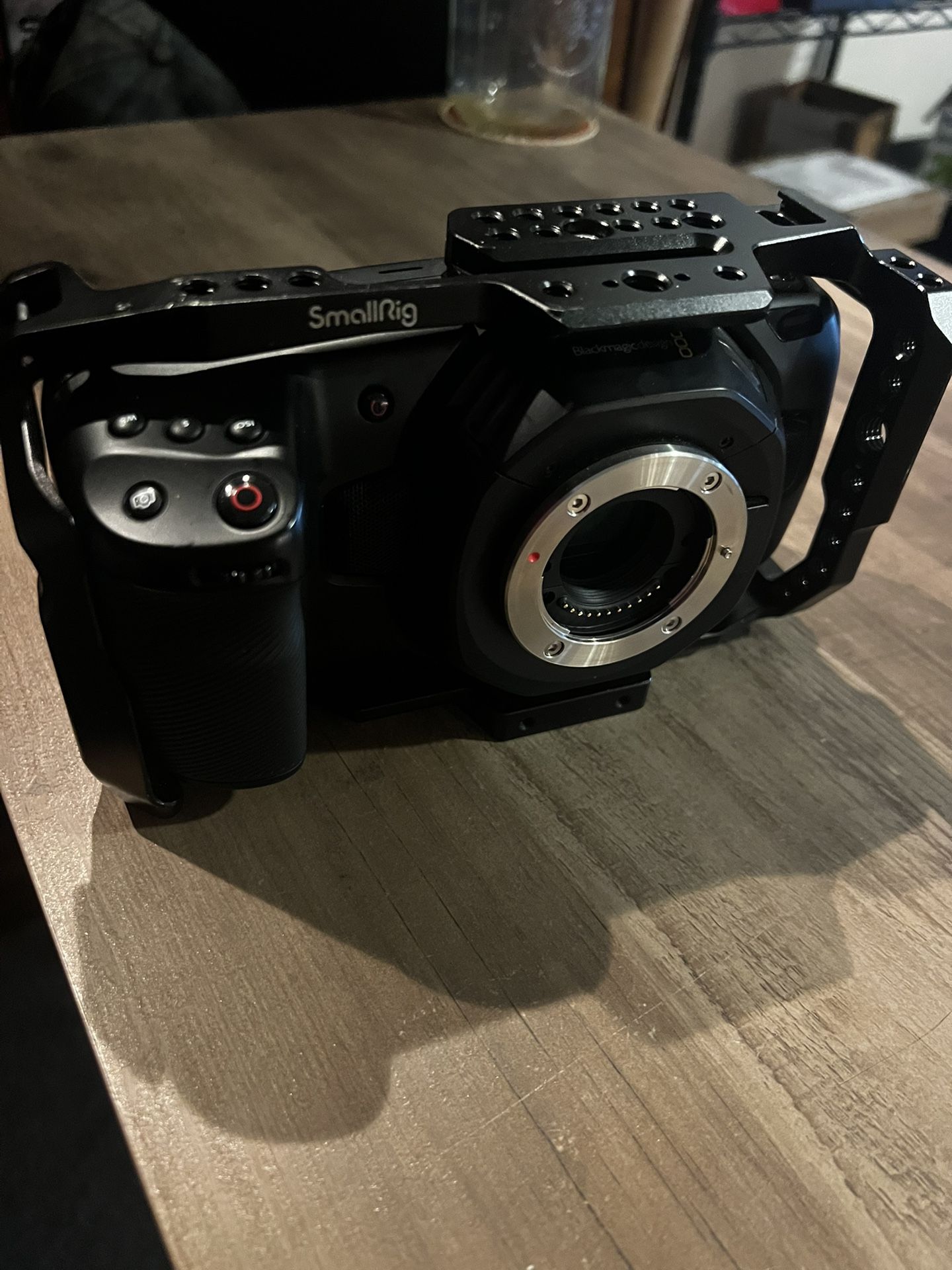 Black Magic Pocket 4k Cinema Camera