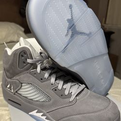 Jordan 5 Wolf grey 100% authentic Men’s Size 13 $285obo