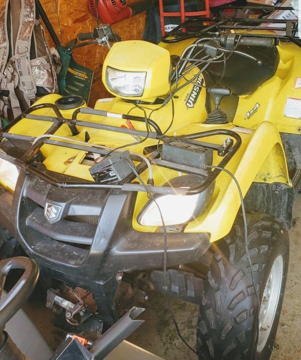 4x4 atv with plow