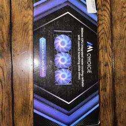 360mm CPU integrated water cooling radiator with colorful breathing slide effect