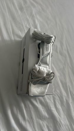 Aldo silver sandals